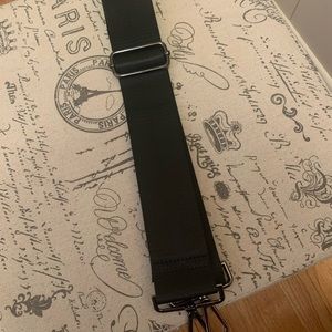 Black bag strap